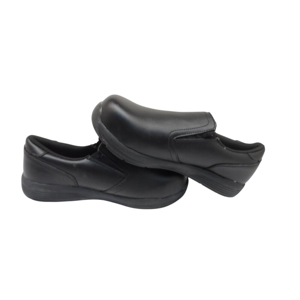 Brazos Women's Low-Cut Slip-On Safety Toe Work Shoes 168003 Black Size 8B - Picture 6 of 8